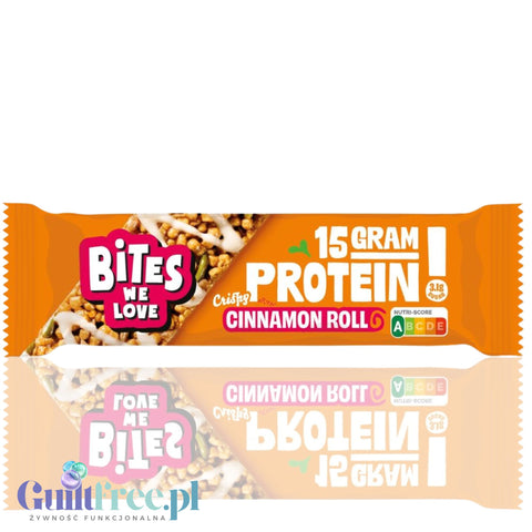 Bites We Love Crispy Protein Cinnamon Roll