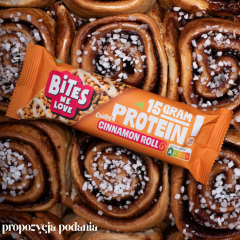 Bites We Love Crispy Protein Cinnamon Roll