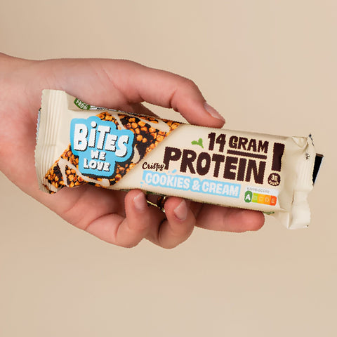 Bites We Love Crispy Protein Cookies & Cream