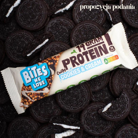 Bites We Love Crispy Protein Cookies & Cream