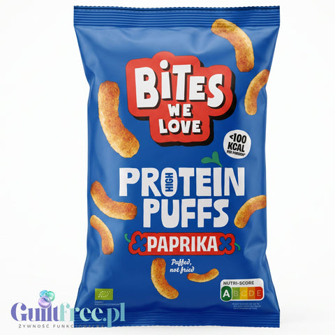 Bites We Love Protein Puffs Paprika
