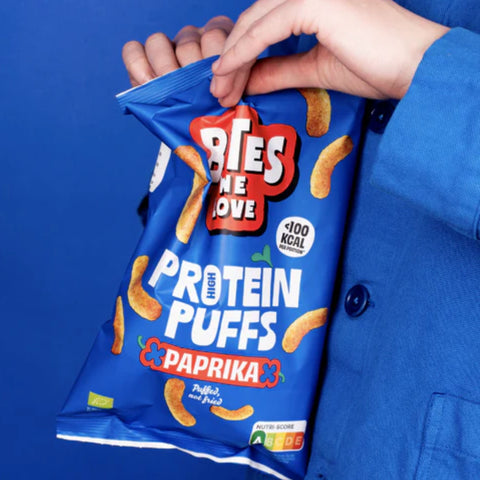Bites We Love Protein Puffs Paprika