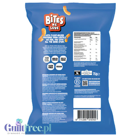 Bites We Love Protein Puffs Paprika