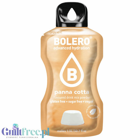 Bolero Drink Stevia Panna Cotta, instant, sachet 9g
