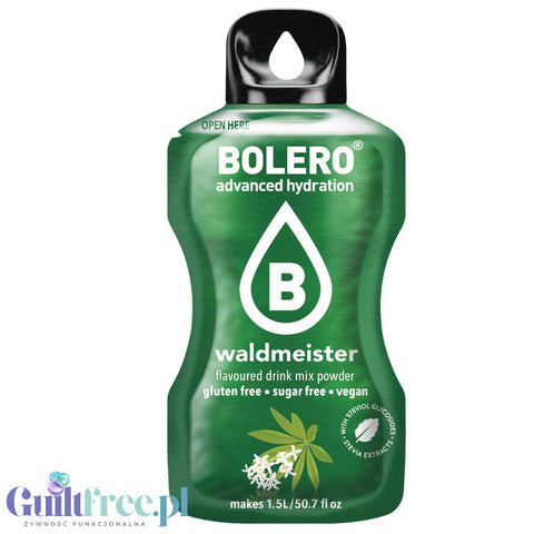 Bolero Drink Stevia Waldmeister, instant, sachet 9g