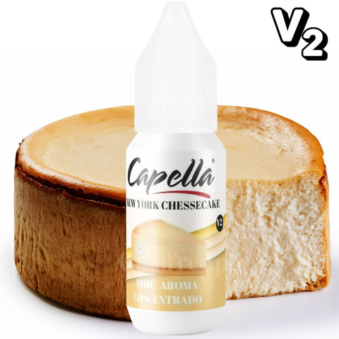 Capella New York Cheesecake V2 Flavor Concentrate - Concentrated sugar-free and fat-free food flavors: New York cheesecake