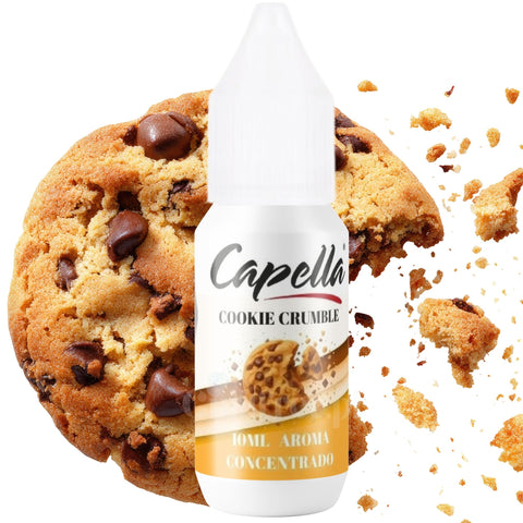 Capella Cookie Crumble - skoncentrowany aromat bez cukru i bez tłuszczu, Kruche Ciastko