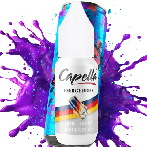 Capella Energy Drink - unikatowy aromat energetyka bez cukru i bez tłuszczu