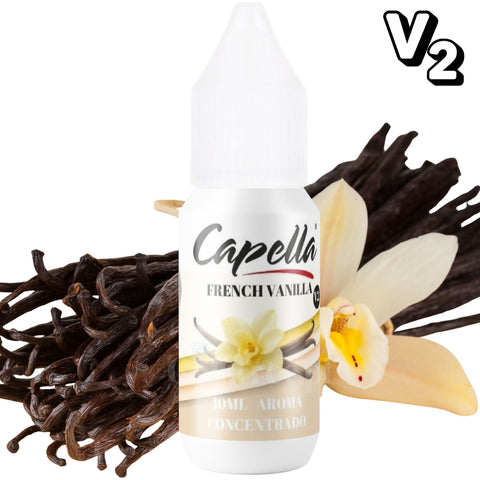 Capella French Vanilla V2 - skoncentrowany aromat spożywczy bez cukru i bez tłuszczu