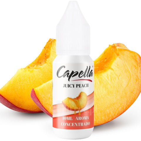 Capella Juicy Peach - skoncentrowany aromat brzoskwiniowy bez cukru i bez tłuszczu