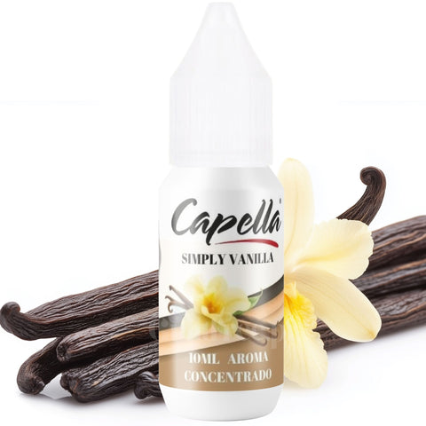 Capella Simply Vanilla - skoncentrowany aromat waniliowy bez cukru i bez tłuszczu