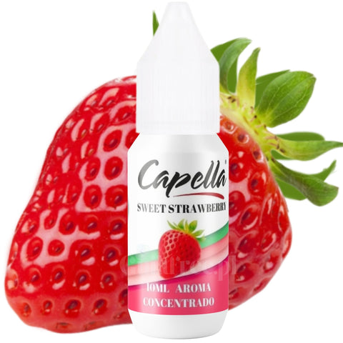Capella Sweet Strawberry - skoncentrowany aromat truskawkowy bez cukru i bez tłuszczu