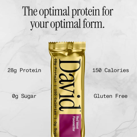 David Protein Bar Red Velvet 62g