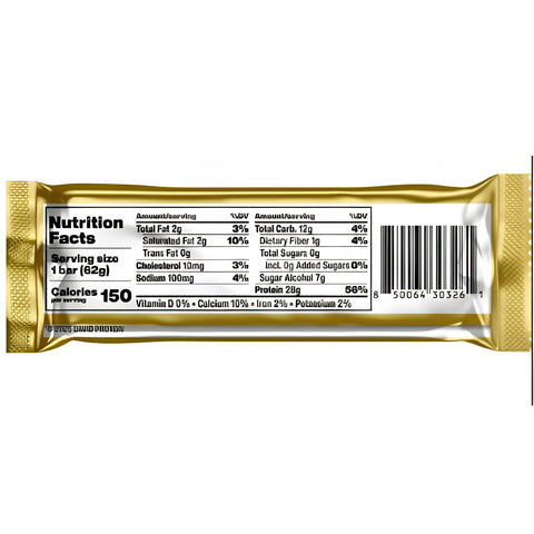 David Protein Bar Red Velvet 62g