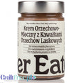 Finer  Eaters  krem orzechowo-mleczny z kawałkami orzechów bez dodatku cukru i oleju palmowego 400g