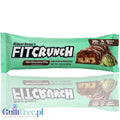 Fit Crunch Mint Chocolate Chip XXL - wypiekany baton proteinowy z WPI, 6 warstw 30g białka