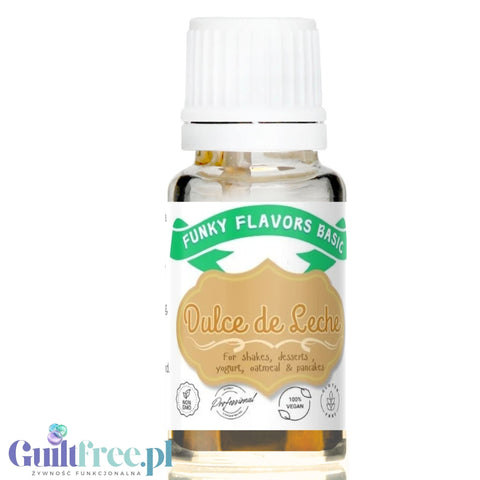 Funky Flavors Basic Dulce de Leche 10ml - kajmakowe kropelki bez cukru, słodzików i kalorii