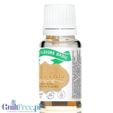 Funky Flavors Basic Dulce de Leche 10ml - sugar-free, sweetener-free, and calorie-free dulce de leche drops