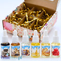 Funky Flavors Sweet 6 x 10ml, The Naughty Bakery Tester Set - Aroma Set