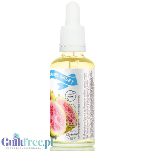 Funky Flavors Sweet Juicy Guava - słodkie kropelki słodzące o smaku guawy