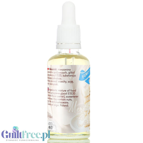 Funky Flavors Sweet Meringue Cake - kropelki słodzące bez cukru o smaku tortu bezowego z kremem