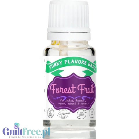 Funky Flavors Basic Forest Fruit 10ml - aromat owoców leśnych bez cukru i bez tłuszczu