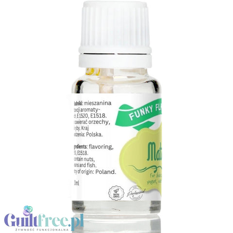 Funky Flavors Basic Matcha 10ml- aromat spożywczy zielonej herbaty bez cukru i bez tłuszczu
