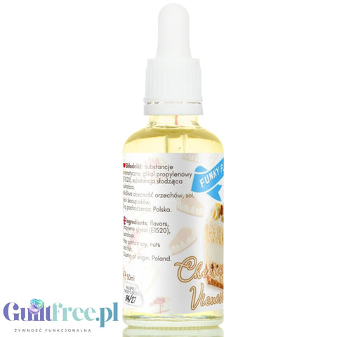 Funky Flavors Sweet Cheesecake Vienesse sugar free liquid flavor with sucralose