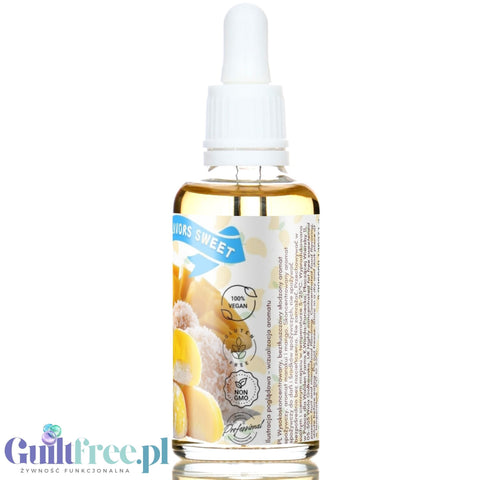 Funky Flavors Sweet Mango Mochi - sweetened mango rice dessert flavor without fat and calories