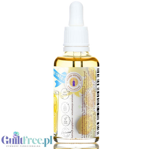Funky Flavors Sweet Palermo Lemonade - kwaśne kropelki słodzące bez cukru i kalorii o smaku cytryniady