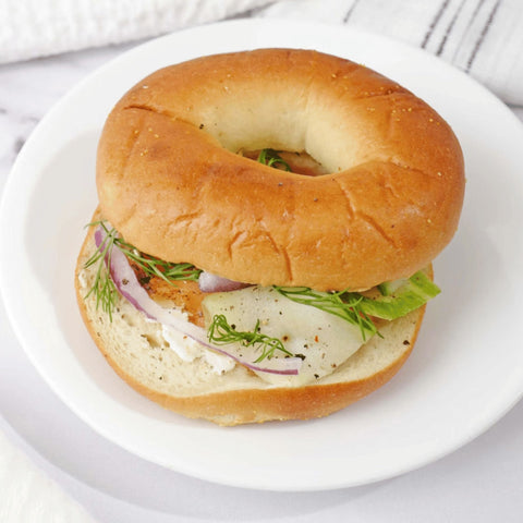 Hero Classic Plain Bagels - keto protein bagels, 19g protein & 130kcal per bagel