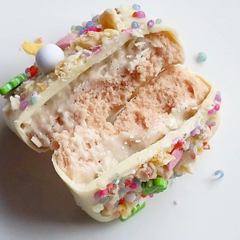 KoxBar Birthday Cake PRE-ORDER April 15 - artisanal protein bar