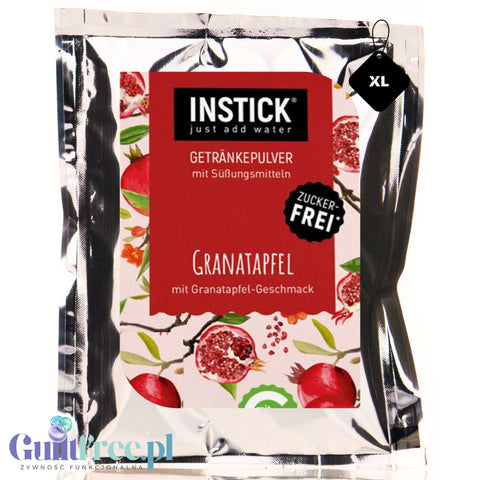 InStick Pomegranate XXL - sugar-free powdered drink concentrate for 18L, Pomegranate flavor