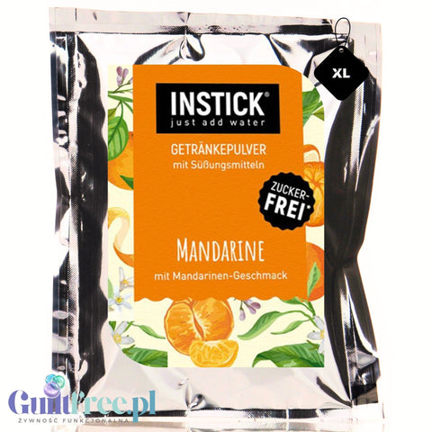 InStick Mandarin XXL - sugar-free powdered drink concentrate for 18L, mandarin flavor
