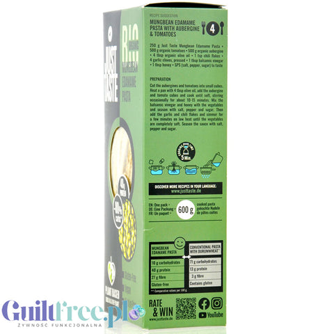 Just Taste Mungbean Edamame Pasta 250 g