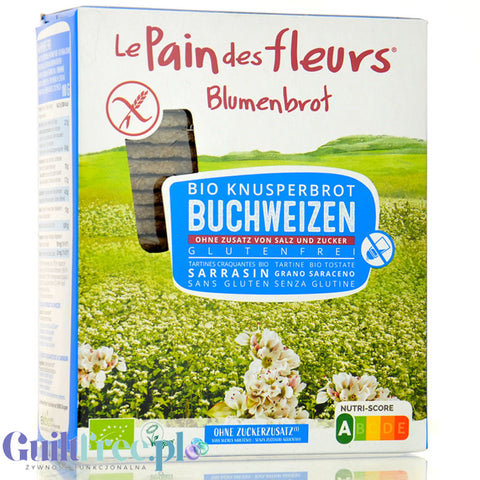 Le Pain des Fleurs Bio Knusperbrot Buchweizen