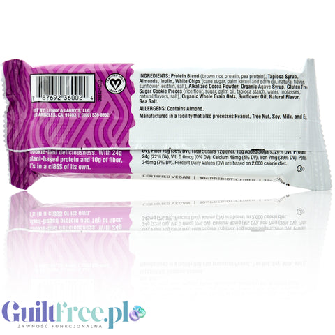 Lenny & Larry's Complete Cookie-fied Bar Cookies & Cream XL  - wegański baton ciasteczkowy