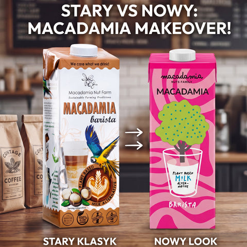 Macadamia Nut Farm Milk Barista 1L - vegetable macadamia milk, without sugar, soy and carrageenan