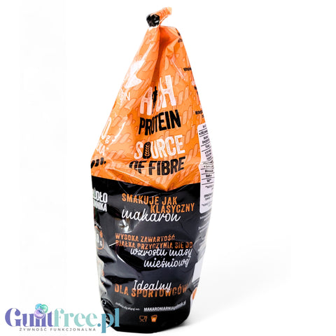 Polmak Power Pasta Fusilli 250g, high protein pasta