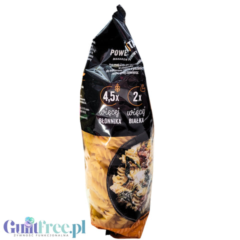 Polmak Power Pasta Fusilli 250g, high protein pasta