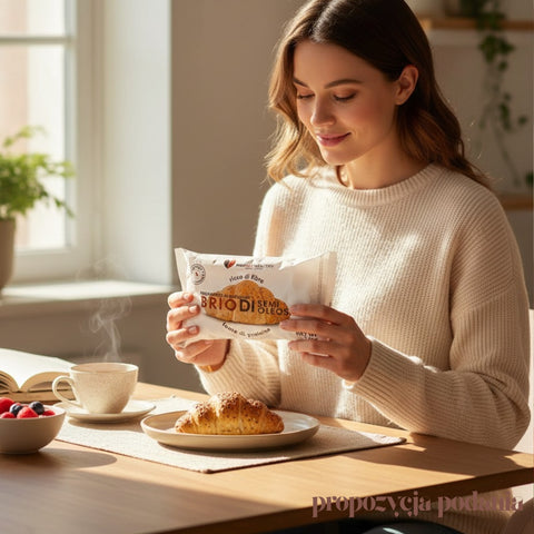 MakEatHealthy Brio Di Semi Oleosi - niskowęglowodanowy croissant z makiem i sezamem 22% błonnika