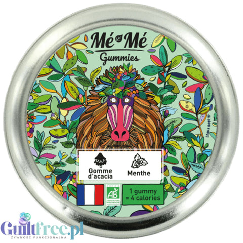 Me-Me Gummies, Gomme d'acacia Menthe