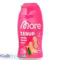 More Nutrition Zerup White Peach na 8L - skoncentrowany syrop do wody bez cukru i kalorii, Biała Brzoskwinia