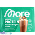 More Nutrition Total Vegan Protein Nuss-Nougat Praliné, sachet 30g
