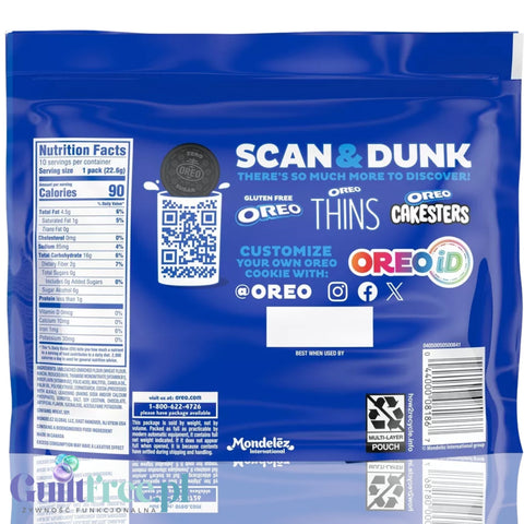 Oreo Chocolate Sandwich Cookies Zero Sugar - oryginalne Oreo bez cukru z USA wielki powrót!
