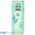 PURO Spirits Gin Tonic 0% - bezalkoholowy napój premium bez cukru ze stewią