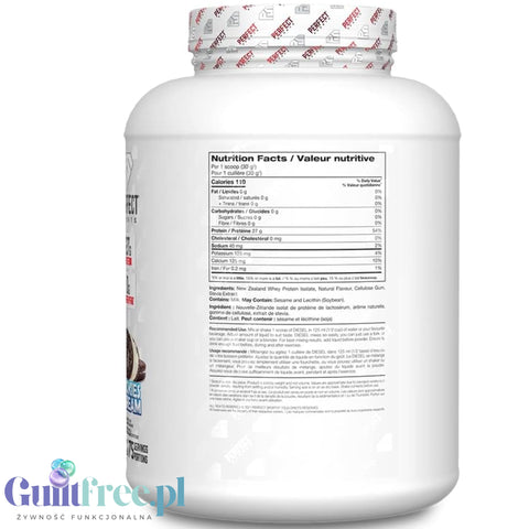 Perfect Sport Diesel 100% Whey Isolate Cookies 'n Cream 2,27 kg - WPI isolate from New Zealand without sugar & fat