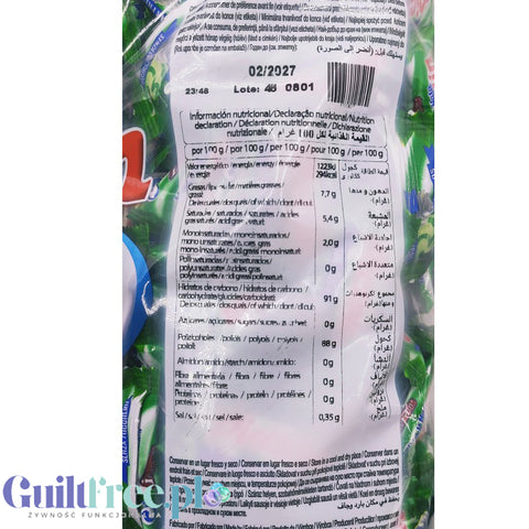 Pictolin Mint & Cream 0,8kg - śmietankowo-miętowe karmelki bez cukru, duże opakowanie 8413209312928