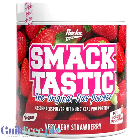 Rocka Nutrition Smacktastic Very Very Strawberry 90g - strawberry flavoring sweetener