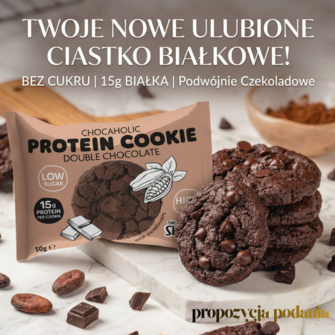 Skinny Food Chocaholic Protein Cookie Double Chocolate